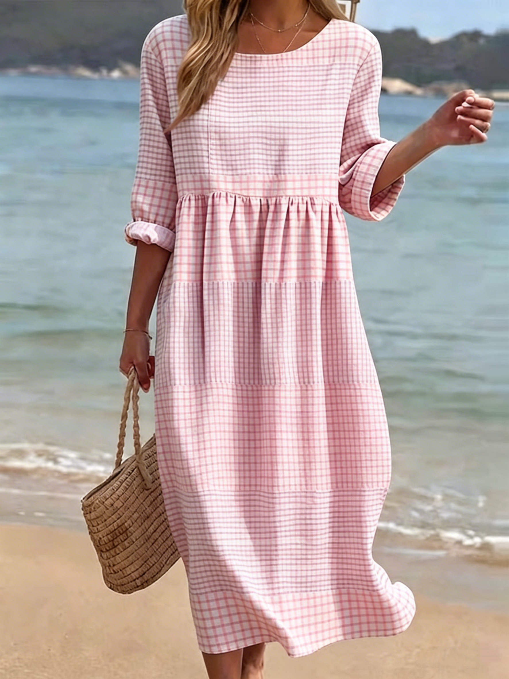 New Arrival🔥🔥 Women's Cotton-Linen Dress