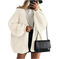 Oversized Batwing Sleeve Knit Cardigan for Women, Open Front Loose Chunky Knit Sweater Coat 13 Colors